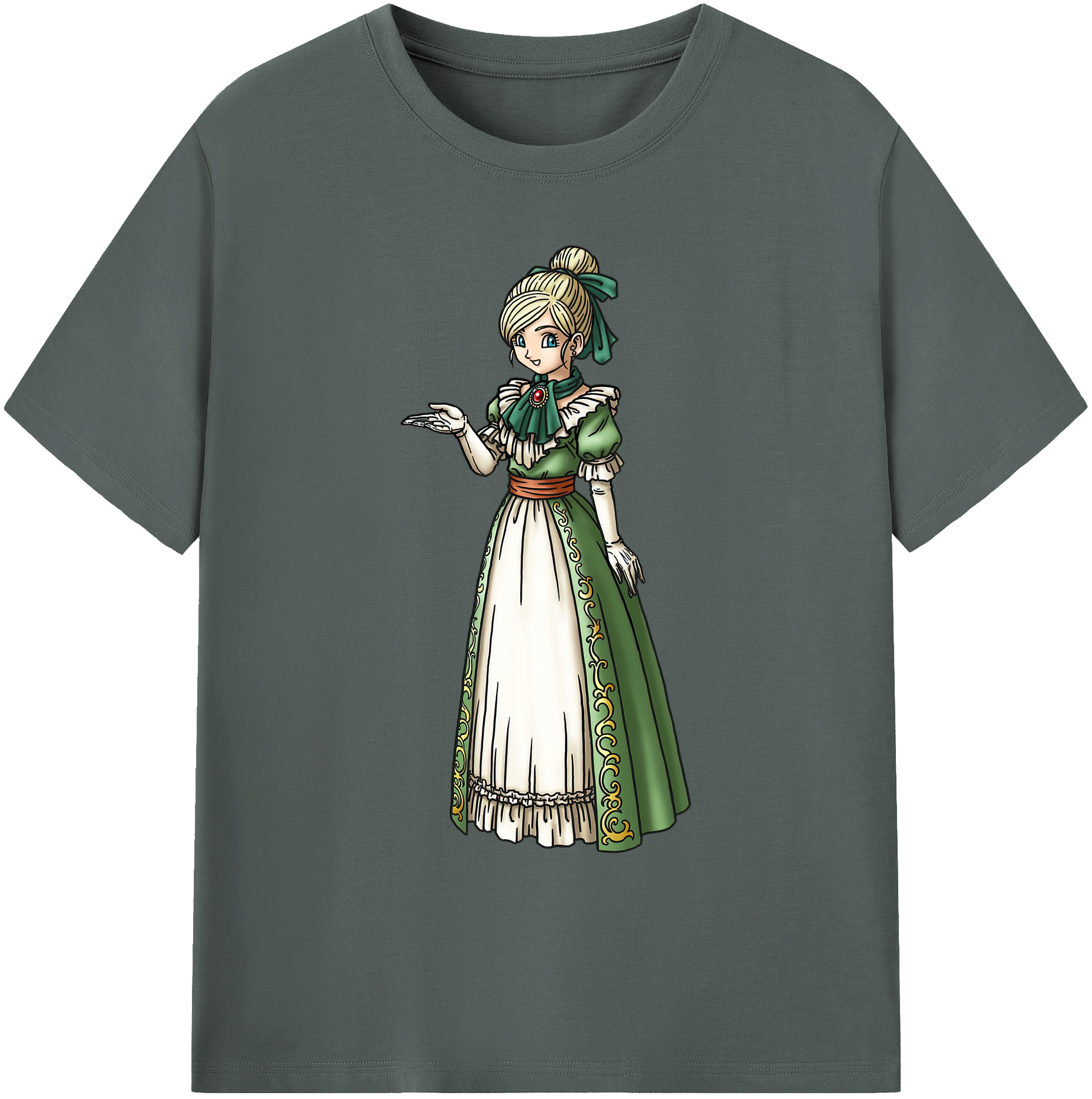 （画像用） ドラゴンクエスト Doragon Kuesuto Dragon Quest 綿100％ メンズ半袖Tシャツ｜肌触りやわらか＆通気性